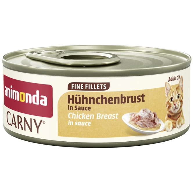 Animonda Cat Carny Fine Fillets Adult Hühnchenbrust in Sauce 60 g