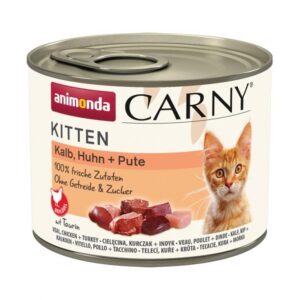 Animonda Carny Kitten Kalb, Huhn & Pute - 200 g