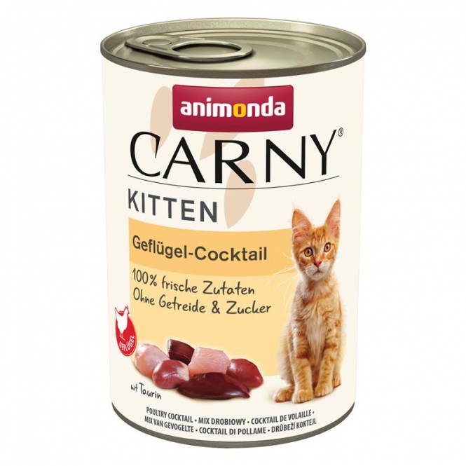 Animonda Carny Kitten Geflügel-Cocktail - 400 g