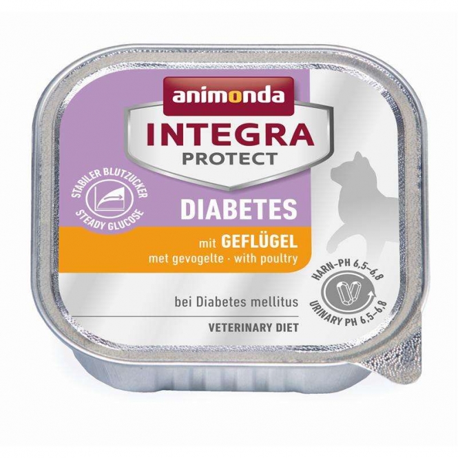 Animonda Cat Schale Integra Protect Diabetes mit Geflügel 100 g