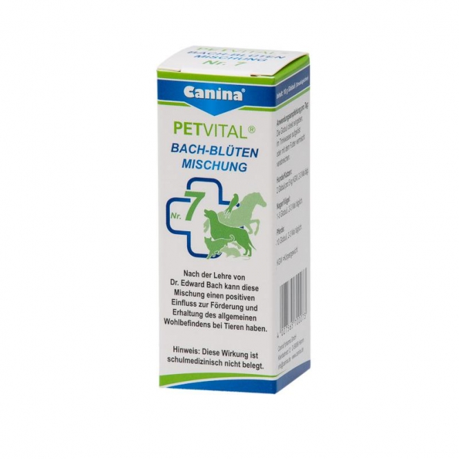 Canina Pharma Petvital Bachblüten Nr. 7 - Entschlackung 10 g