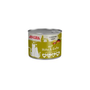 Amora Cat Dose Fleisch Pur mit Huhn & Ente - 400 g