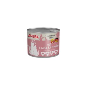 Amora Cat Dose Fleisch Pur mit Lachs & Forelle - 200 g