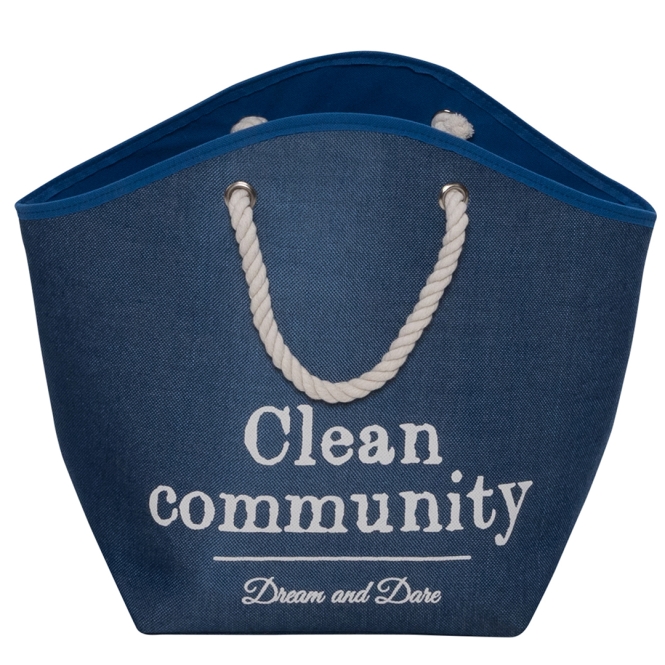 D&D Katzenhöhle Laundry Bag - Blau – Bild 3