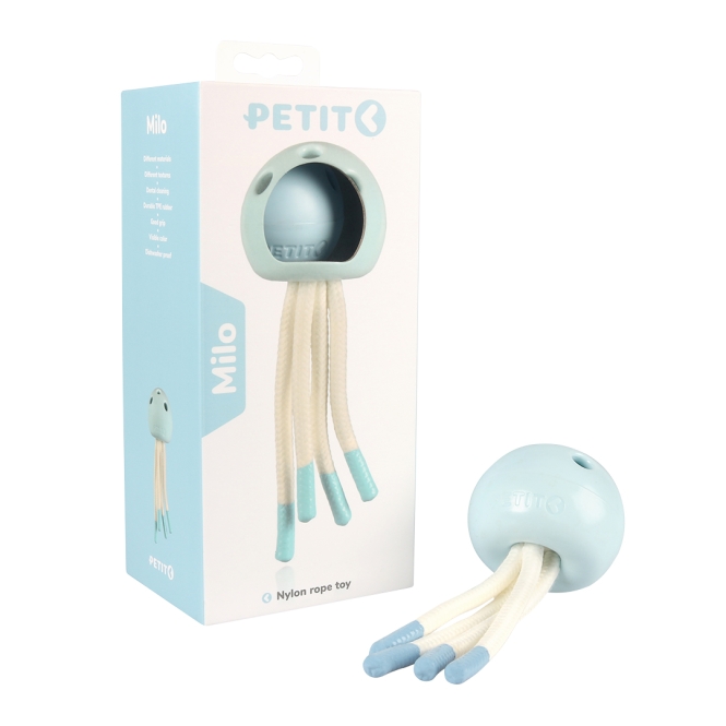 EBI Petit Welpen-Kauspielzeug Milo - Blau – Bild 2