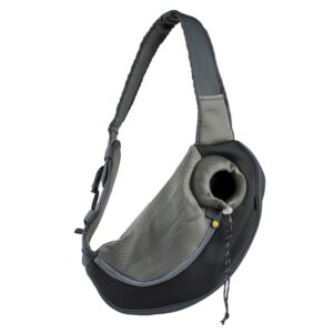 EBI Fronttasche Sarah Crazy Paws - Schwarz - S - 25x15,5x43 cm - max. 3 kg