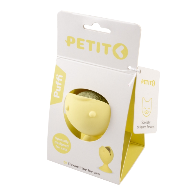 EBI Petit Cat Toy Puffi - gelb – Bild 2