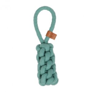 D&D Baumwollkegel Kurt - blau - 22 x 5 cm