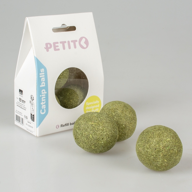 EBI Petit Cat Toy Katzenminze-Bälle - 3er-Set – Bild 3
