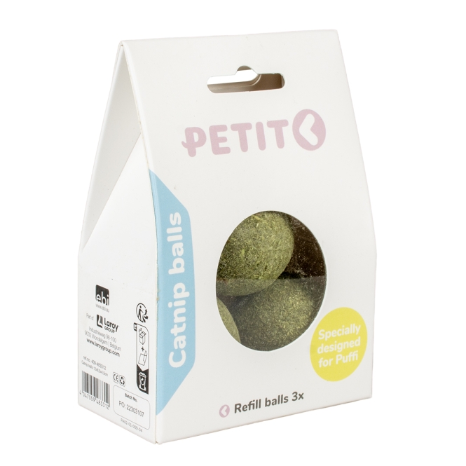EBI Petit Cat Toy Katzenminze-Bälle - 3er-Set – Bild 2