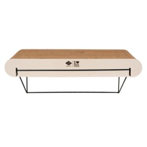 D&D Wandregal aus Pappe David - braun/beige - L - 60x29x24 cm