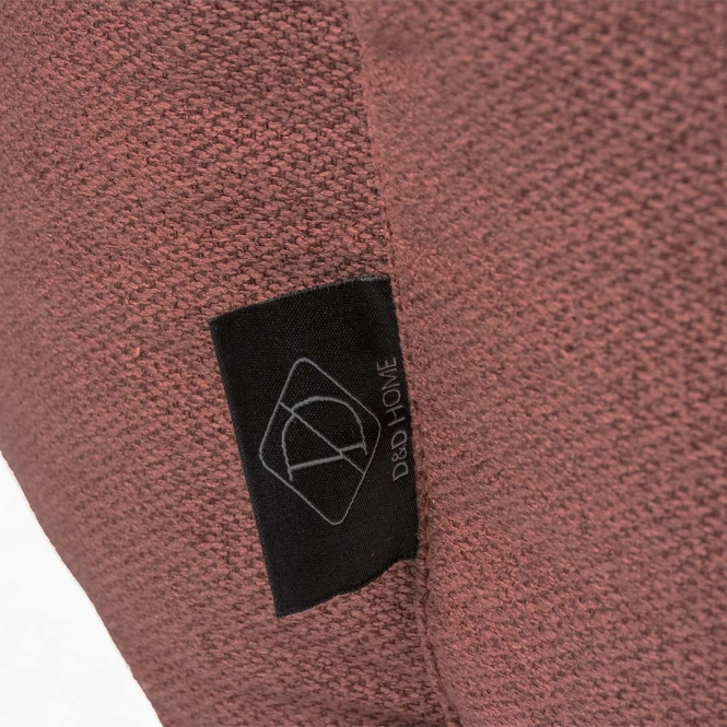 D&D Hundebett Eden - maroon - 110x95x25 cm – Bild 3
