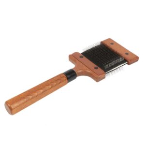 EBI Noir Japandi flexible Duo-Slickerbürste