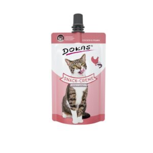 Dokas Cat Snack-Creme Huhn & Garnele 90 g