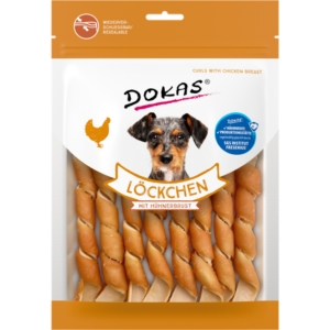 Dokas Dog Snack Löckchen mit Hühnerbrust 120 g