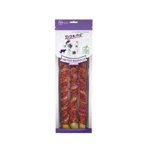 Dokas Dog Snack 1m Kaurolle mit Ente - 315 g