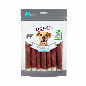 Dokas Dog Snack Kaurolle mit Rindfleisch 190 g