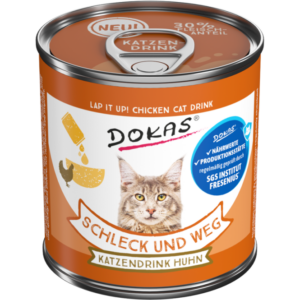 Dokas Cat Snack Schleck+weg Katzendrink Huhn 100 g