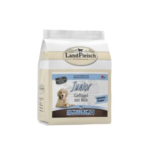 Landfleisch Dog Junior Geflügel mit Reis - 10 kg