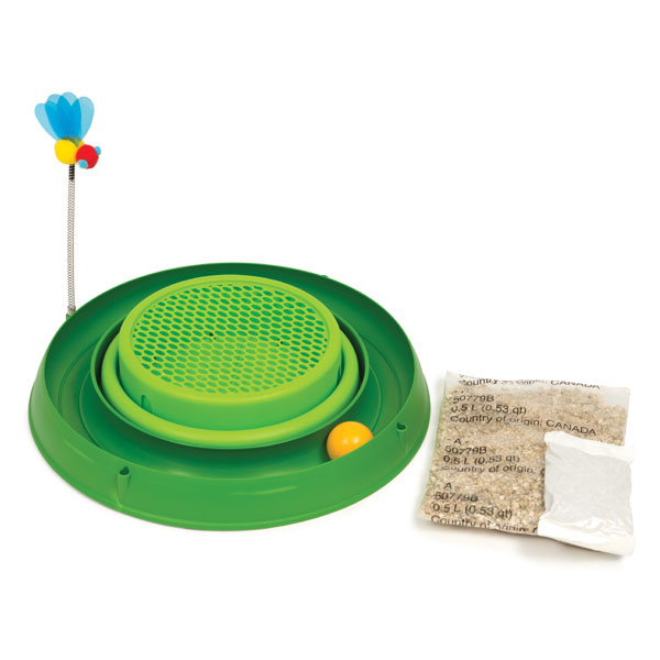 CATIT Play-n-Scratch mit Grasgarten - Grün – Bild 2