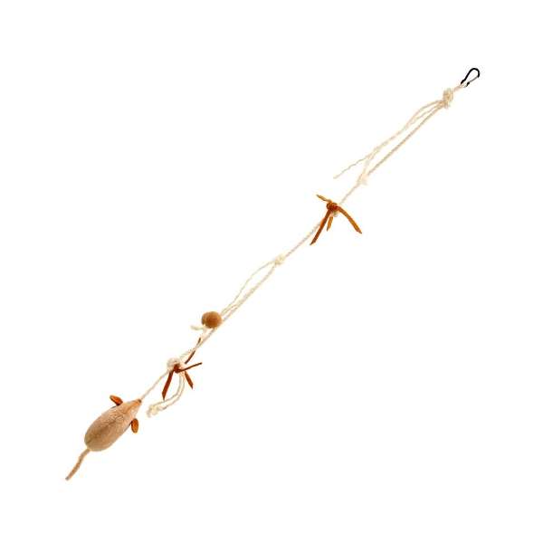 Karlie Sisal Fleety Maus - 64 cm – Bild 3
