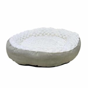Nobby Donutbett Diamond - cream - Ø 60 x 18 cm