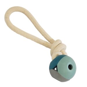 Nobby Vollgummi Ball mit Wurfschlaufe - 33 cm