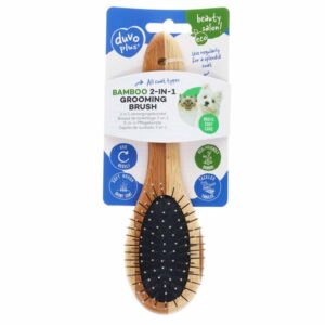 Duvoplus Bamboo 2-in-1 Pflegebürste - 20x6 cm