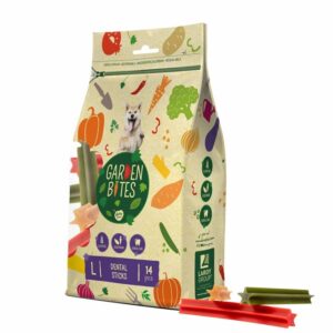 Garden Bites Dental Sticks - L - 16 cm / 14 Stück
