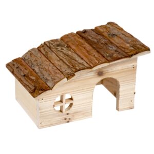 Duvoplus Kleintierhaus mit Schrägdach - 31 x 23 x 18 cm