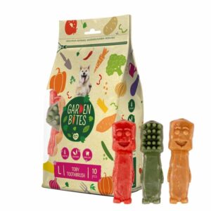 Garden Bites Toby Toothbrush - L - 10 cm / 10 Stück