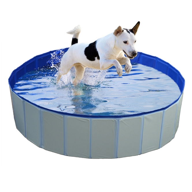 Duvoplus Hundepool - blau - Ø80x30 cm