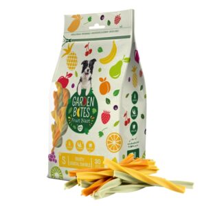 Garden Bites Fruity Dental Swirls - S - 13 cm / 30 Stück