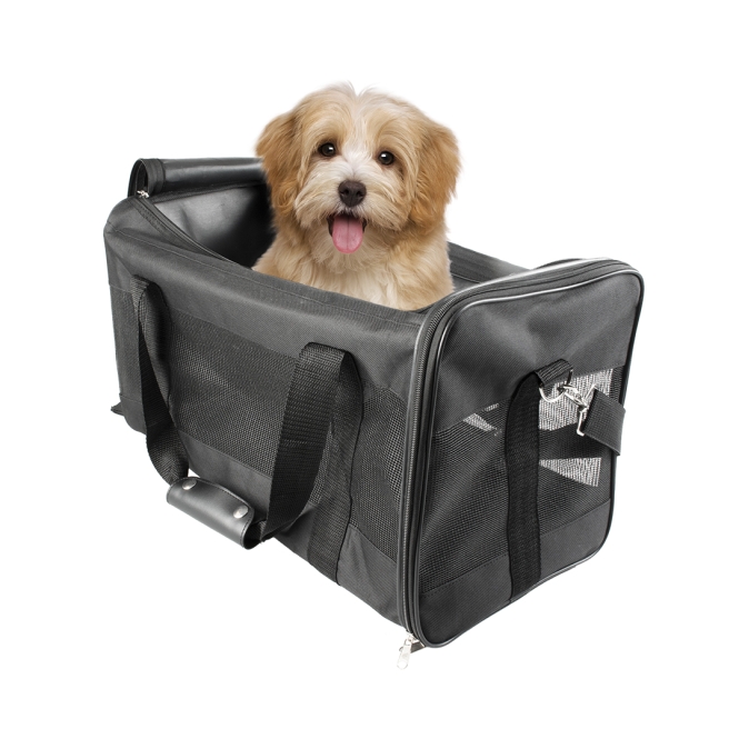 Duvoplus Reisetasche Nylon - schwarz - M - 50 x 27 x 29 cm - max. 7 kg – Bild 2