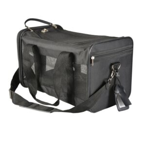 Duvoplus Reisetasche Nylon - schwarz - M - 50 x 27 x 29 cm - max. 7 kg