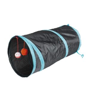 Duvoplus Spieltunnel blau/schwarz - 50 x 25 cm