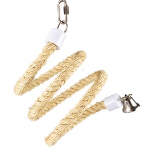 Duvoplus Spiralseil mit Glocke - 96x19x19 cm