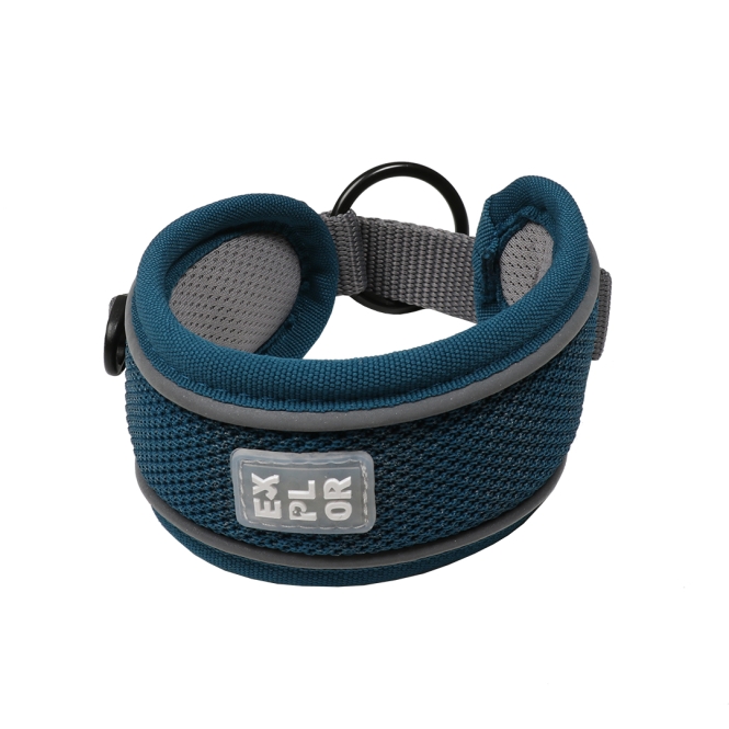 Duvoplus EXPLOR Ultimate Fit Control Halsband Classic - petrol blue - XL - 52-61 cm
