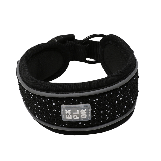 Duvoplus EXPLOR Ultimate Fit Control Halsband Fashion - granite black - XL - 52-61 cm