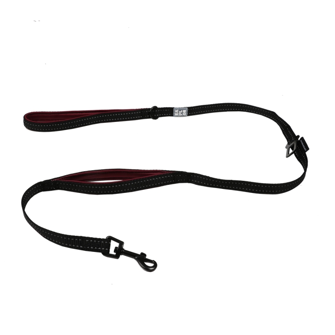Duvoplus EXPLOR Ultimate Fit On-The-Road-Leine Fashion - plum purple - 130 cm - 16mm