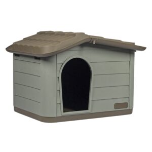 Duvoplus Tierhaus Pepita Eco - grün - 76 x 59 x 55 cm