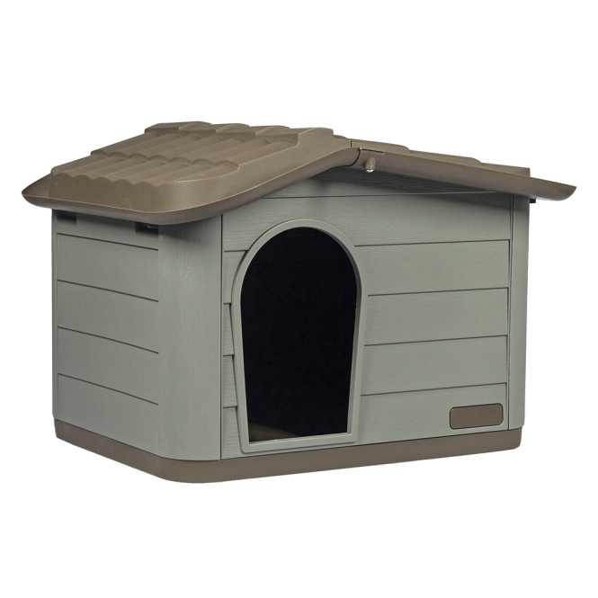 Duvoplus Tierhaus Pepita Eco - grün - 76 x 59 x 55 cm