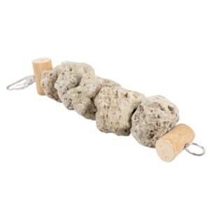 Duvoplus Vogelspielzeug Lavasteine - 30x6x6 cm