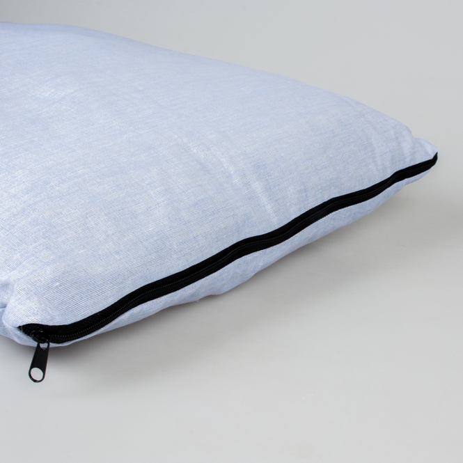 Duvoplus Kissen Mellow Blau - 120 x 80 x 18 cm – Bild 2