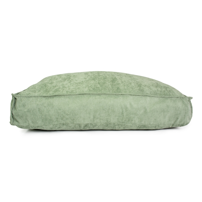 Duvoplus Kissen Velvet rechteckig - grün - 76x56x13 cm – Bild 2