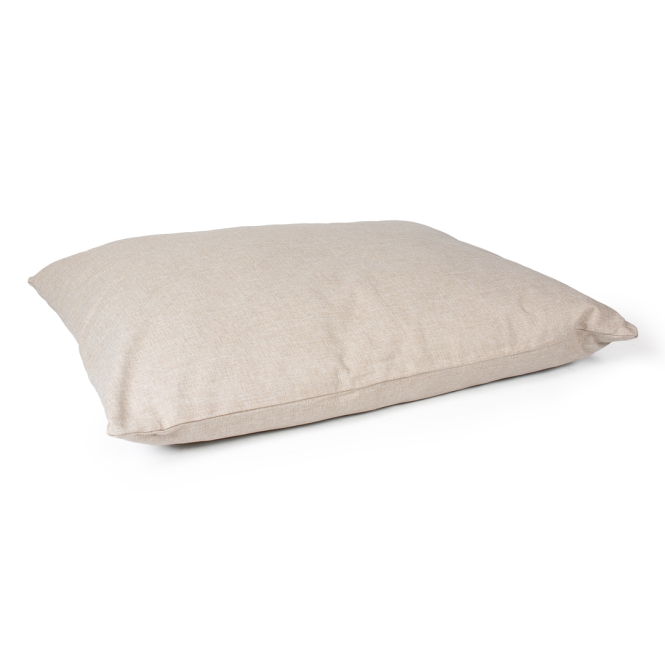 Duvoplus Hundekissen Textura ECO rechteckig - Beige - 60 x 40 x 6 cm