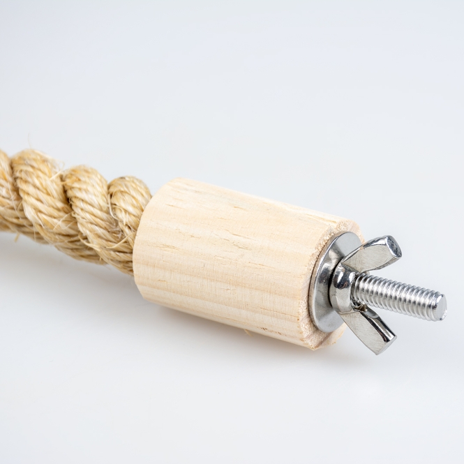 Duvoplus Sitzstange aus Baumwolle & Sisal - 37x1,6 cm – Bild 4