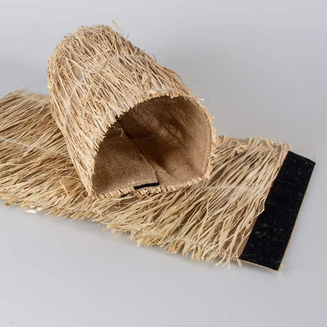 Duvoplus Nagertunnel aus Leinen/Gras - 38 x 19 x 16 cm – Bild 3