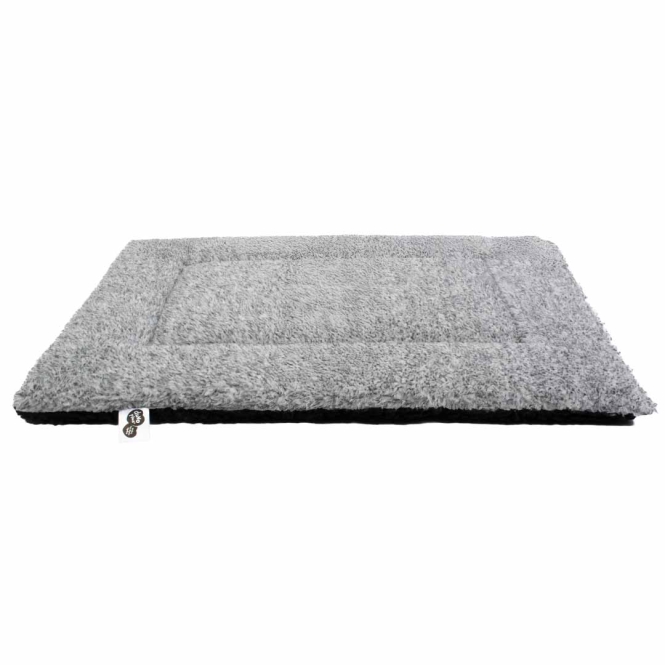 Duvoplus Hundematte Sherpa ECO - Grau - 76 x 53 cm – Bild 2