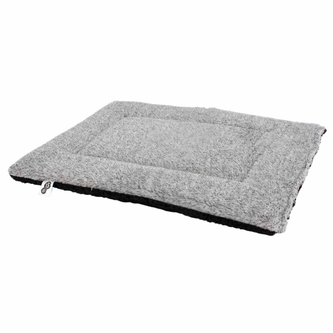 Duvoplus Hundematte Sherpa ECO - Grau - 107 x 71 cm